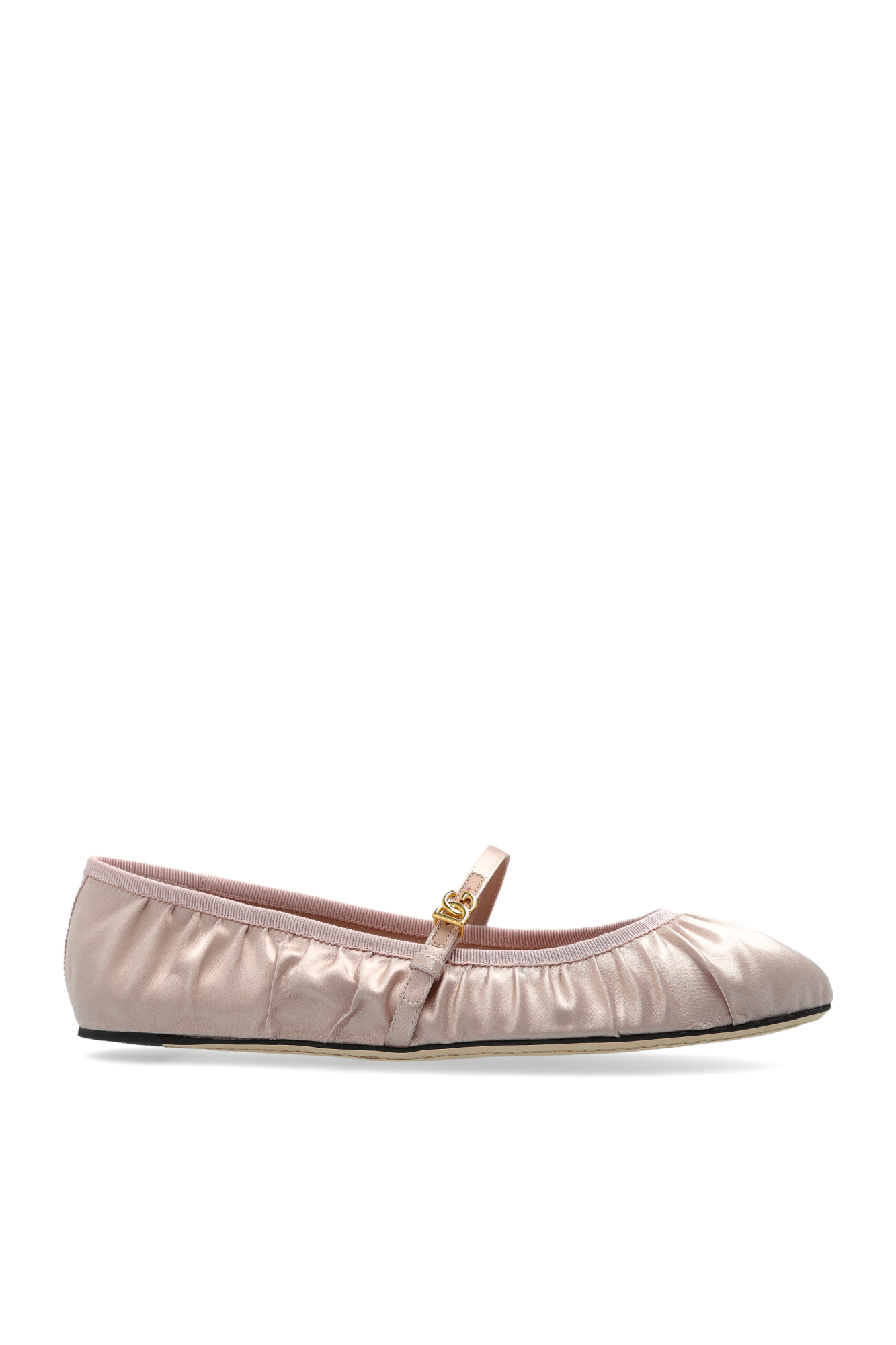 Pink Satin Ballet Flats Dolce & Gabbana - Vitkac AS